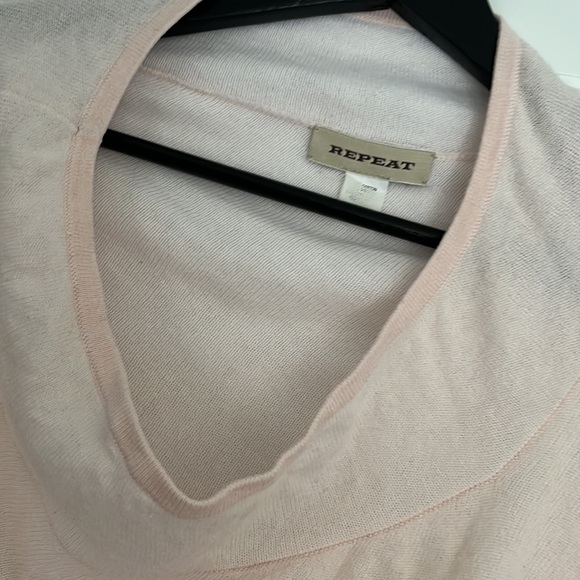 REPEAT soft pink poncho - Picture 2 of 2